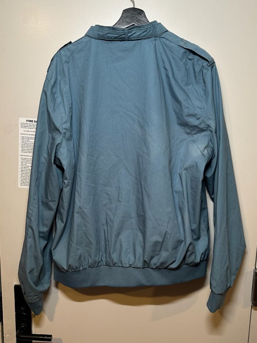 Members Only Men's Blue Jacket - Picture 2 of 8